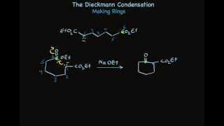 The Dieckmann Condensation [upl. by Nosydam]