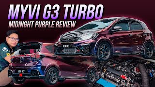 MYVI G3 TURBO Midnight Purple  Full Review [upl. by Adelle]