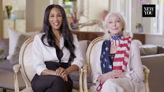 Carmen DellOrefice and Beverly Johnson New You Cover Feature Interview [upl. by Eisaj]