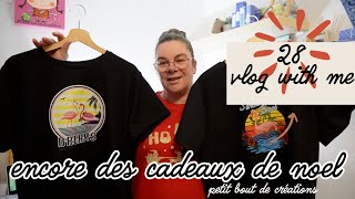 Vlog with me 28 encore des cadeaux de noel [upl. by Ledba906]