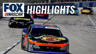 NASCAR Xfinity Series at Texas  NASCAR ON FOX HIGHLIGHTS [upl. by Newcomb]