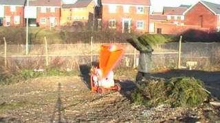 Timberwolf TW1375 gravity feed woodchipper [upl. by Derraj]