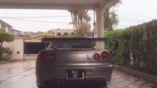 R34 GTR Nismo Spec Pro Exhaust [upl. by Sillek]