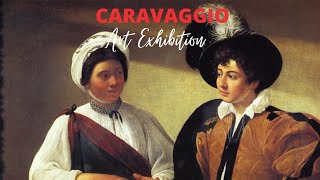 Caravaggio Paintings with TITLES Retrospective Exhibition ✽ Famous Italian Baroque Artist [upl. by Low]