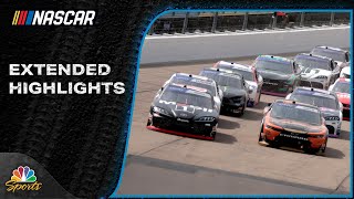 NASCAR Xfinity Series EXTENDED HIGHLIGHTS HyVee Perks 250  61524  Motorsports on NBC [upl. by Yeliah]