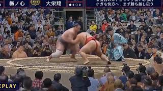 Tochinoshin vs Daieisho  Haru 2019 Day 1 [upl. by Raffo856]