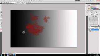 Photoshop Make Blood Splatter [upl. by Paula]