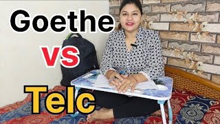 Goethe vs Telc German exam learngermanwithyogeeta deutschland germany exam germanvideo 🇩🇪🇮🇳🇮🇳🇩🇪 [upl. by Base]