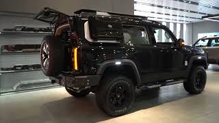 2024 BAIC BJ40 Black External Internal Space Detailed Video 4K [upl. by Nnaecarg]