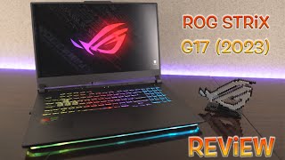 Asus RoG Strix G17 2023  review лаптопът за геймъри и създатели на съдържание [upl. by Pena]