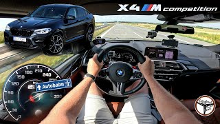 2019 BMW X4m Competition 510 KM  VMAX 0100 100200 200250 PREZENTACJA  4K [upl. by Friedly]