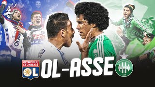 LYON  SAINT ETIENNE  le plus GROS DERBY de FRANCE 🔥🇫🇷Son Histoire [upl. by Neurath]