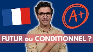 Futur ou conditionnel  Estu incollable en grammaire française [upl. by Brendon]