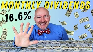 5 Best Monthly Dividend ETFs for Financial Freedom [upl. by Mansur]