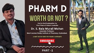 Pharm D worth or Not Explanation  Pharm D Scope in India and Abroad Pharm D Dr Prefix  Salary [upl. by Hayikaz]