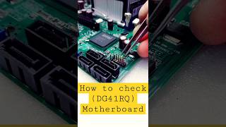 How to Check DG41RQ INTEL Desktop Motherboard [upl. by Rennug]