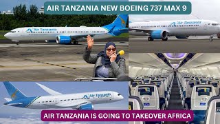 quotExciting News Air Tanzania Received Its BrandNew Boeing 737 Max 9 [upl. by Coney]