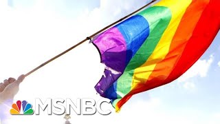 US Embassies Denied Permission To Fly Pride Flag On Flagpoles  MSNBC [upl. by Leidba40]