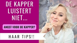 DE KAPPER SNAPT NIET WAT IK WIL  Angst voor de kapper  Dazzling Beauty [upl. by Fenny]