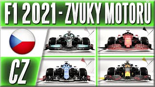 F1 2021 CZ  Zvuky Všech Motorů a Srovnání s F1 2020  CZ Gameplay [upl. by Lewis]