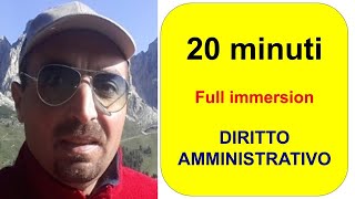 20 minuti full immersion di diritto amministrativo con Simone Chiarelli [upl. by Ahsaetal]