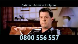 National Accident Helpline  Strained back from heavy lifting TV ad [upl. by Eloise]