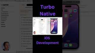 Turbo Native shorts iOS rails hotwire ruby mobile apps [upl. by Issy]