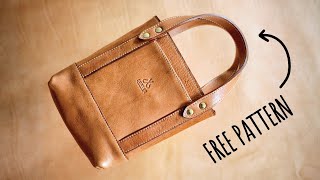 You Can Make this Leather Mini Tote [upl. by Aset]