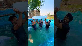 Making Ice cubes Swimming pool at motor🥶😍 Shorts youtubeshorts [upl. by Croner]