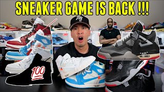 CONFIRMED 💯 SNEAKER HYPE IS COMING BACK  OFF WHITE JORDAN 1 RETURNS [upl. by Sellers]