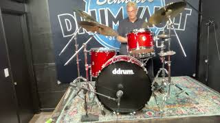 Carmine Appice Custom Made 4piece ddrum Set [upl. by Ecylla]