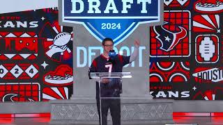 Sketch announces Texans 2024 NFL Draft 123 Pick [upl. by York]