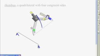 Parallel Lines Rhombus Method [upl. by Retsof581]