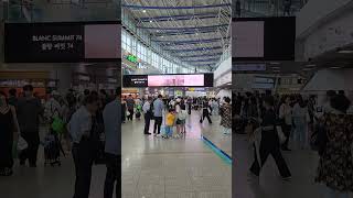 Seoul  Korea  Seoul Train Station korea koreatraveling seoulstation traintravel busantravel [upl. by Nylkcaj]