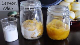 How to make a lemon oleo saccharum [upl. by Frazier]