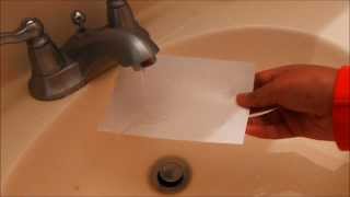 How To WaterProof Paper [upl. by Aziar]