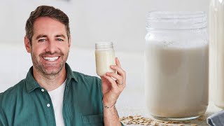 Homemade Oat Milk Latte Recipe  Better Than Starbucks Honey Oat Milk Latte [upl. by Avert642]