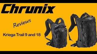 Why we LOVE the Kriega Trail 9 and trail 18 backpacks [upl. by Noffets]