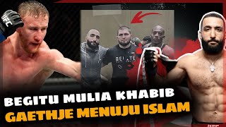 KALAHKAN RAFAEL FIZIEV🔥JUSTIN GAETHJE MENUJU PEREBUTAN GELAR BERKAH DILATIH KHABIB BAGI BELAL [upl. by Adne]