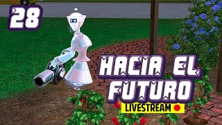 ¡VAMOS A VOLVER AL PRESENTE Y ARREGLAR TODO LOS SIMS 3 HACIA EL FUTURO EP 28 🤖 DIRECTO 🔴 [upl. by Mccomb]