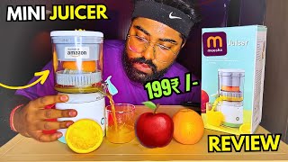 Review Home Citrus fruit juicer Squeezer Apple Grapes Mosambi Juicer on Amazon India [upl. by Halbeib896]