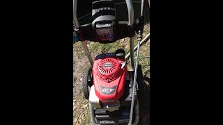 homelite 2700 psi pressure washer [upl. by Kiernan479]