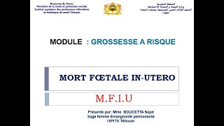 MORT FŒTALE IN UTERO [upl. by Almeria]