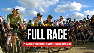 FULL RACE 2024 Exact Cross SintNiklaas  Waaslandcross [upl. by Moitoso]