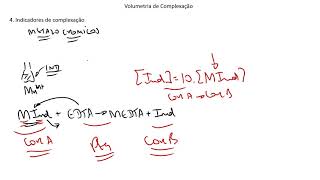 Volumetria de complexação Indicadores de complexação [upl. by Nathalie]