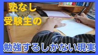 【受験生】塾なし受験生の現実を語る。勉強タイムラプス有り [upl. by Karrie541]