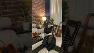 Dreyma Music  Viðnir with tab Sea Monster Lyre kraviklyre pagan heathen viking folk [upl. by Gilburt926]