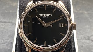 Patek Philippe 5227G Calatrava Date Sweep Seconds Review [upl. by Aciretnahs]