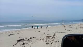 Driving past Muizenberg [upl. by Hassadah654]