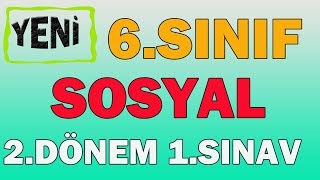 6Sınıf Sosyal Bilgiler 2Dönem 1Yazılı Soruları ve Çözümleri [upl. by Llenhoj870]